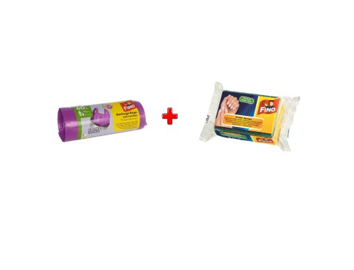 PACH FINO SACI MENAJ COLORATI 60L+FINO BURETE VASE PROT UNGHI