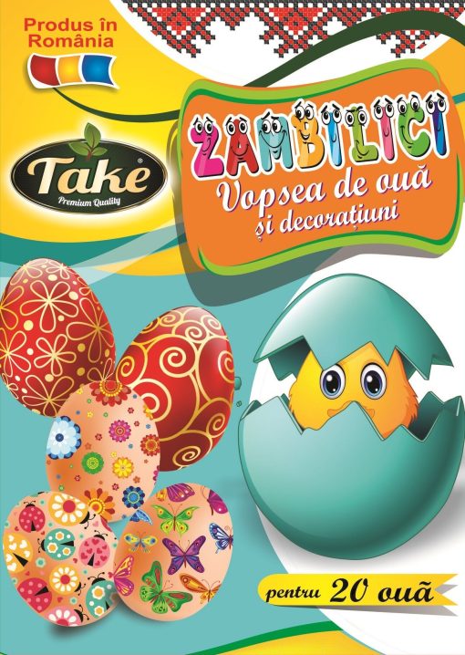 TAKE VOPSEA 5ML 20OUA ZAMBILICI+DECORATIUNI