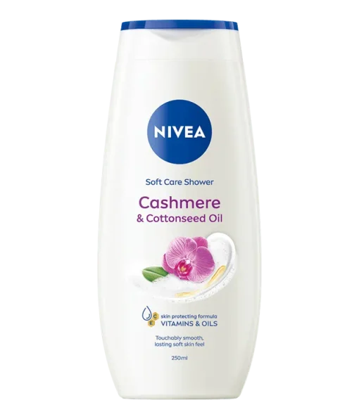 NIVEA GEL DUS 250ML CASHMERE COTTON