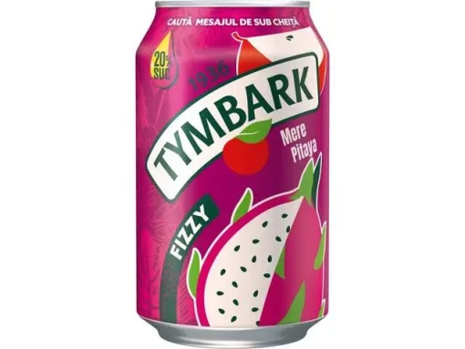 TYMBARK FIZZY 0.33L MERE/PITAYA