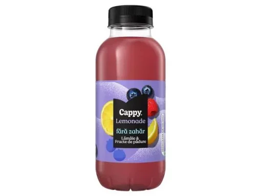 CAPPY LIMONADA ZERO ZAHAR 0.4L LAMAIE/FRUCTE DE PADURE