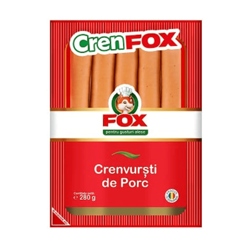FOX CRENVURSTI 280G PORC