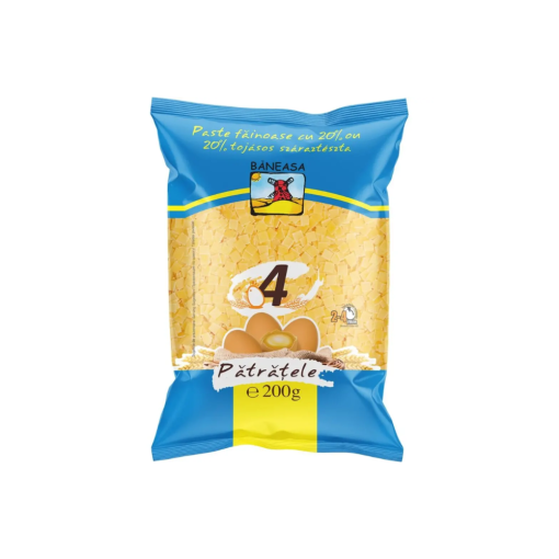 BANEASA PATRATELE 200GR OUA
