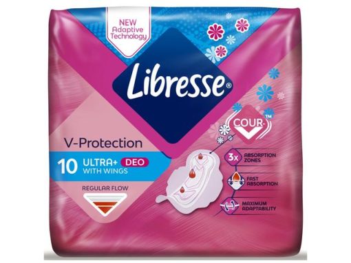 LIBRESSE ULTRA 10/SET DEO FRESH