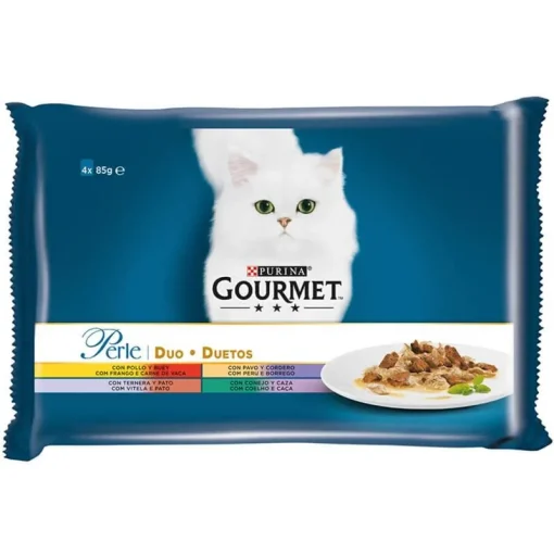 GOURMET CAT PERLE RATA 4*85G