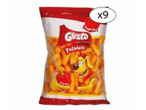 GUSTO PUFULETI 80GR PAPRIKA
