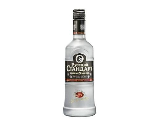 RUSSIAN STANDARD VODKA 40% 0.5L ORIGINAL