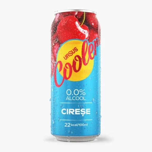 URSUS COOLER 0.5L DOZA CIRESE F ALCOOL
