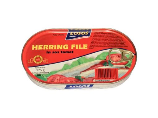 LOSOS HERING FILE 175GR SOS TOMAT