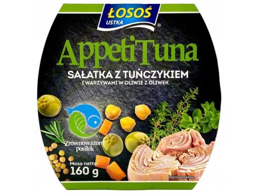 LOSOS SALATA MEDITERANEANA 160GR TON/LEGUME ULEI MASLINE