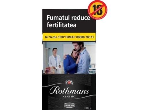 ROTHMANS CLASSIC BLACK 100S