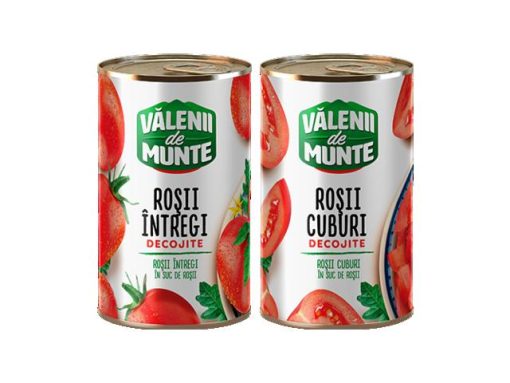 VALENII MUNTE ROSII CUBURI 400G