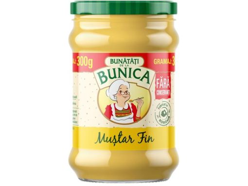 BUNICA MUSTAR 300GR FIN