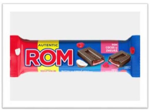 ROM BATON AMARUI 44.5GR COCOS/ZMEURA