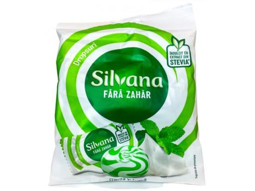SILVANA DROPS STEVIA 60GR MENTA/FRISCA