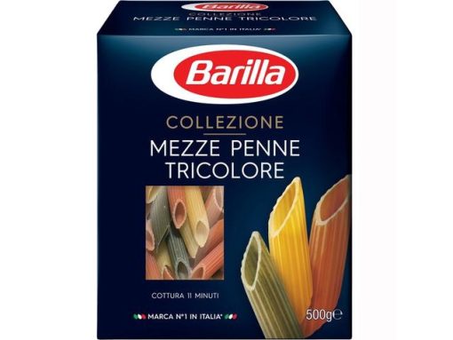 BARILLA MEZZE PENNE 500G TRICOLORE
