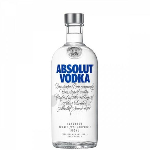 ABSOLUT VODKA 40% 0.50L BLUE
