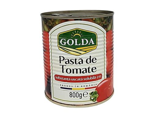 GOLDA PASTA TOMATE 24% 800GR CUTIE
