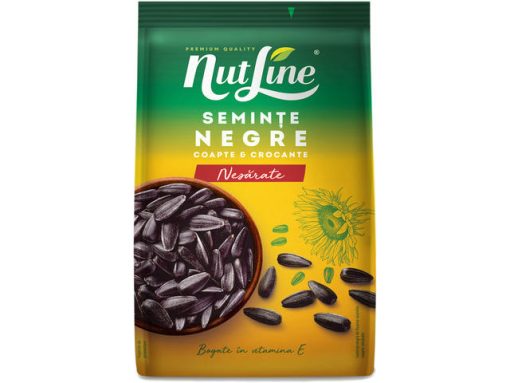 NUTLINE SEMINTE FL SOARELUI NEGRE 300GR FARA SARE