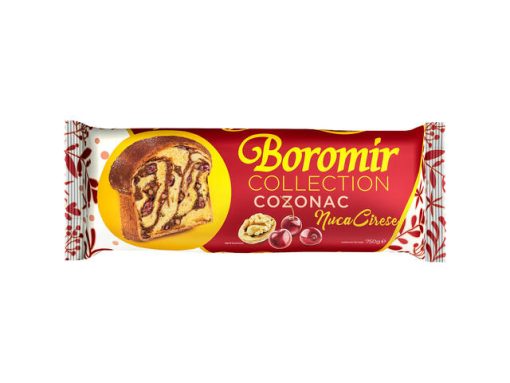 BOROMIR COZONAC COLECTIE NUCA 750GR CIRESE
