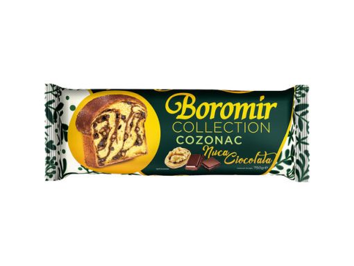 BOROMIR COZONAC COLECTIE NUCA 750GR CIOCO