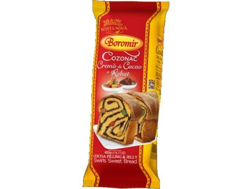 BOROMIR COZONAC 500GR CACAO RAHAT