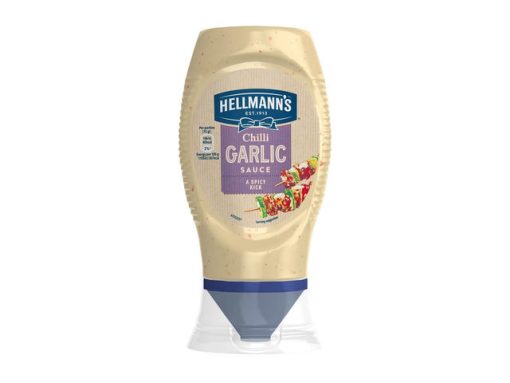 HELLMANNS SOS BURGER 258GR GARLIC CHILLI
