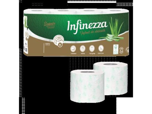 INFINEZZA HARTIE IG 3STR 8/SET ALOE VERA