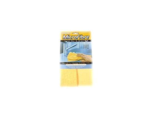 MICROFIBRE LAVETA MICROFIBRA UNIVERSALA/GEAM 40X30CM PORTOCALIU