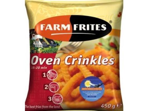 FARM FRITES CRINKLE FRIES 450GR