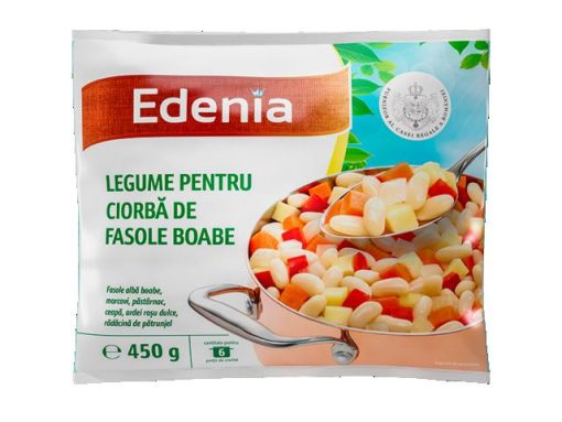 EDENIA LEGUME CIORBA 450GR FASOLE BOABE