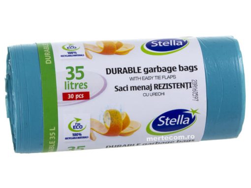 STELLA SACI MENAJ SUPER REZISTENTI 35L 30/SET URECHI