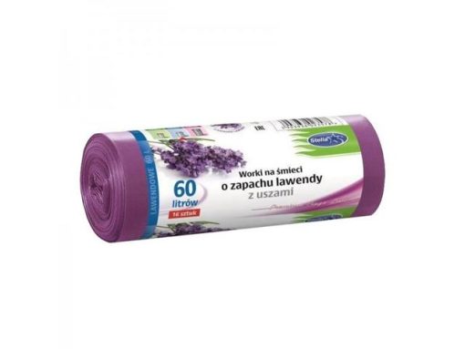 STELLA SACI MENAJ LAVANDA 60L 16/SET URECHI
