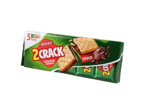 ROSHEN BISCUITI 2CRACK 235GR CREMA CIOCO