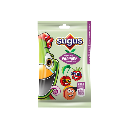 SUGUS CARAMELE 80GR VITAMINE
