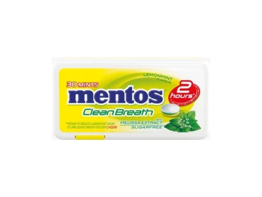 MENTOS CLEAN BREATH 21G LEMON