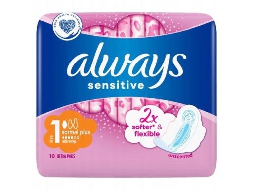 ALWAYS DUO ULTRA PLUS SENSITIVE 2*10BUC