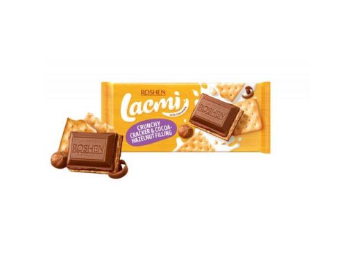 ROSHEN LACMI CIOCOLATA 265GR ARAHIDE/BISCUITI