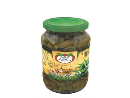 AROVIT FASOLE VERDE PASTAI 680GR