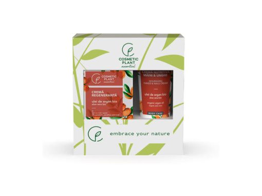 ESSENTIAL SET CADOU CREMA ZI ARGAN+CREMA MAINI ARGAN