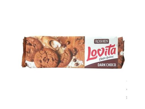 ROSHEN LOVITA BISCUITI 150GR GLAZURA CIOCO