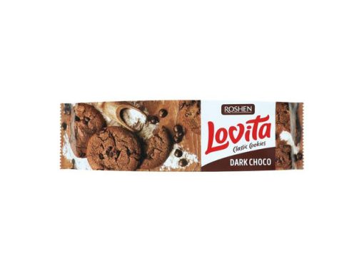 ROSHEN LOVITA BISCUITI 150GR CACAO GLAZURA CIOCO