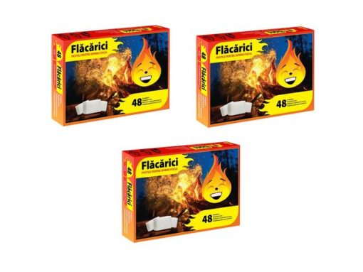 FLACARICI PASTILE APRINS FOCUL 48BUC ALBE