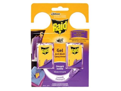 RAID ANTI MOLII GEL 2/SET LAVANDA