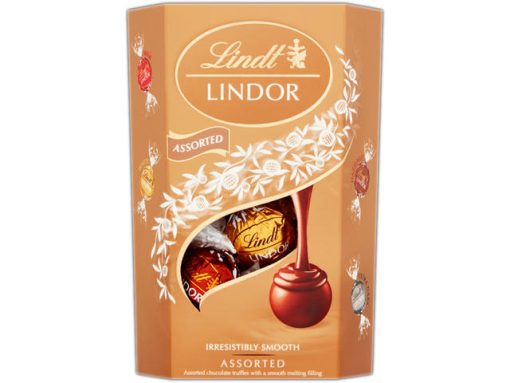 LINDT LINDOR BOMBOANE CIOCOLATA 200GR ASORTATE