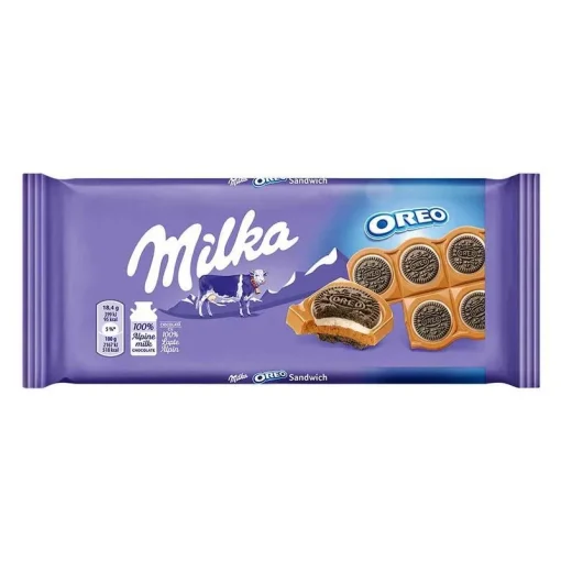 MILKA CIOCOLATA 92GR SANDWICH OREO