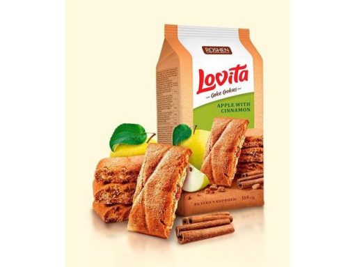 ROSHEN LOVITA BISCUITI 168GR MAR/SCORTISOARA