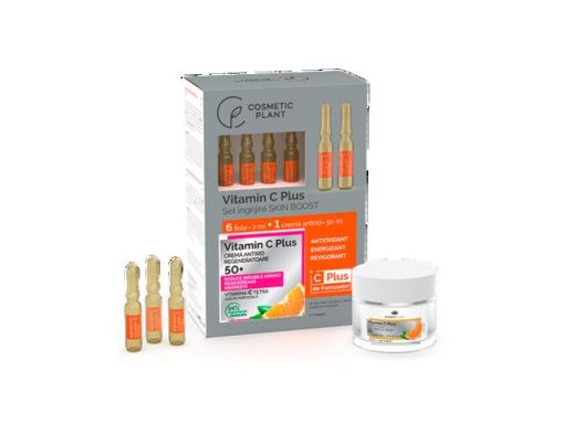 ESSENTIAL SET CADOU VIT C PLUS+SET INGRIJIRE SKIN BOOST 50+
