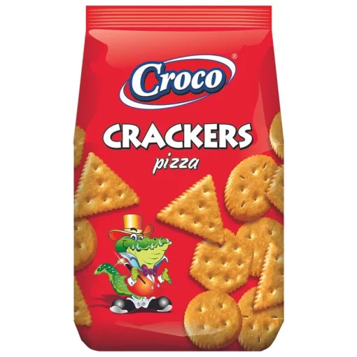 CROCO CRACKERS 100GR PIZZA