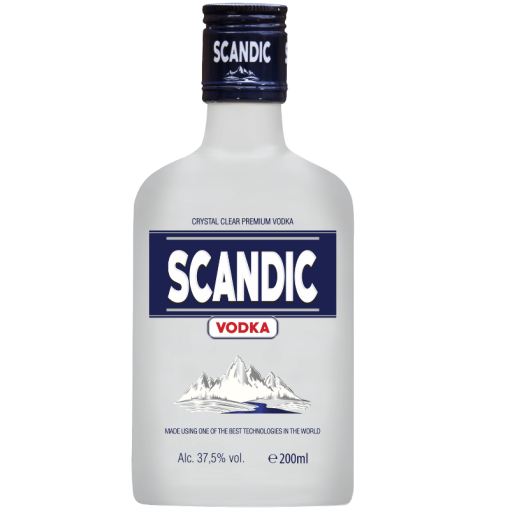 SCANDIC VODKA 37.5% 0.2L